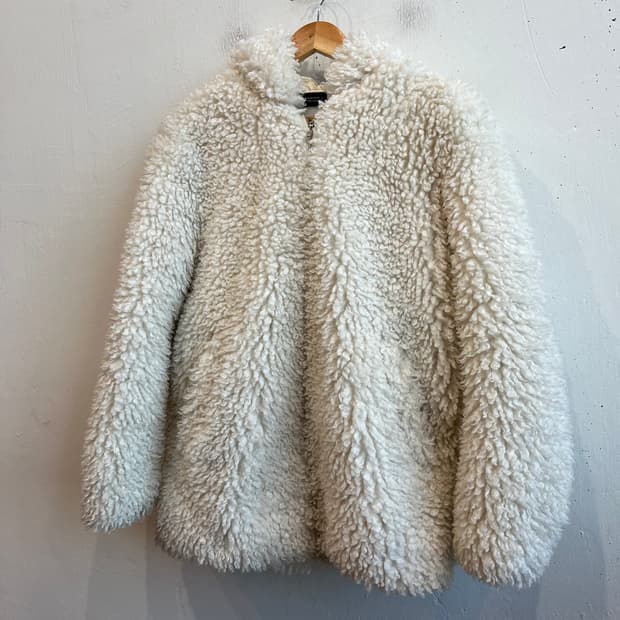 ZARA 자라 플리스 퍼 자켓