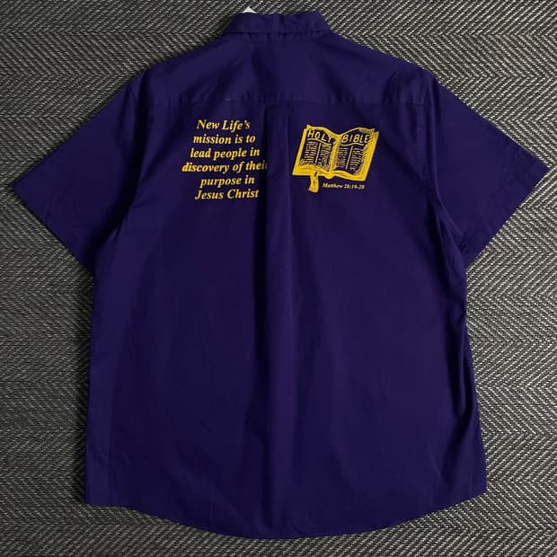 USA 오리지날 빈티지 워크 박시핏 셔츠o 3537