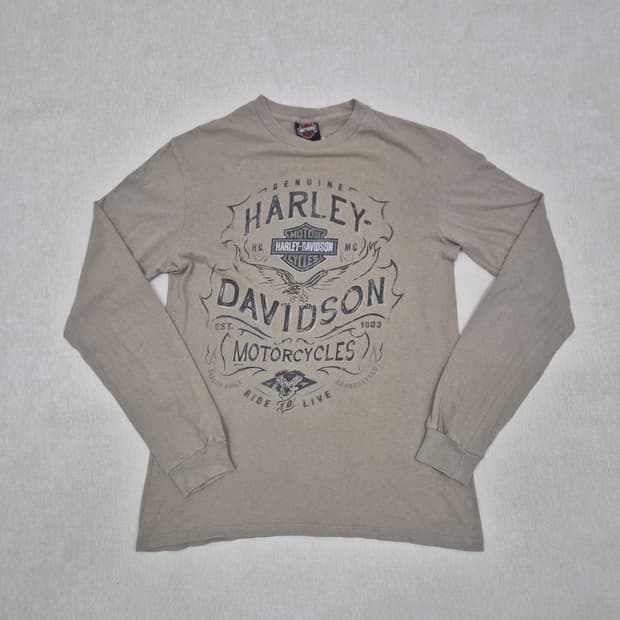 할리데이비슨 긴팔티셔츠