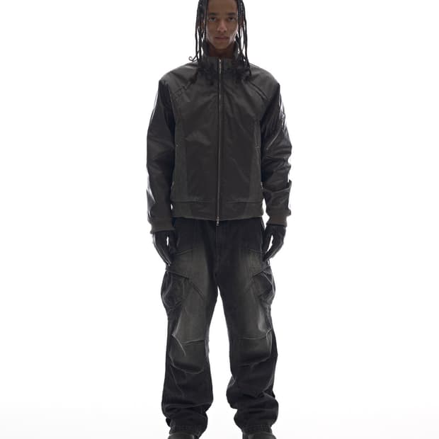 Ignota bomber jacket charcoal