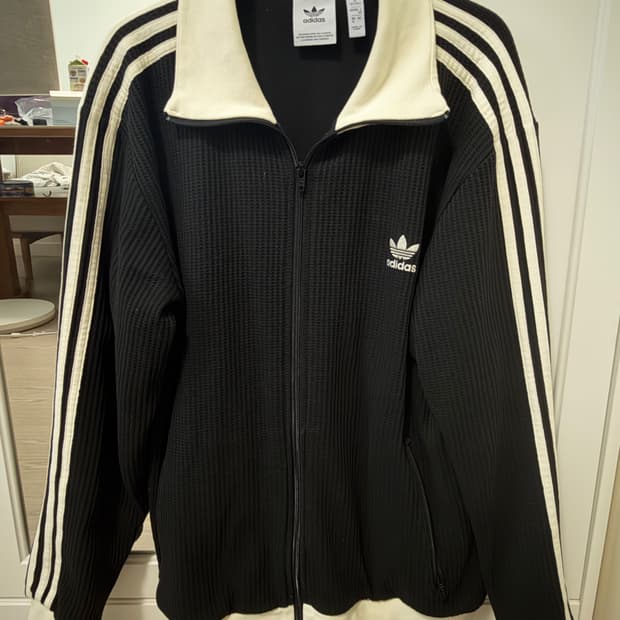 아디다스 와플 트랙탑 져지 XL