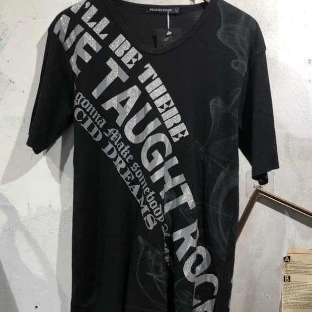 [ 2539]Primal point black t-shirt