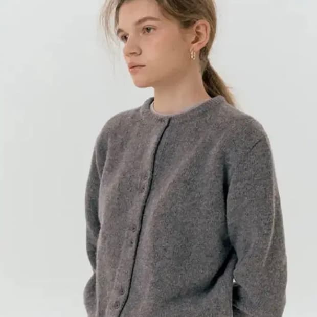 싱킹디퍼 가디건 그레이 S