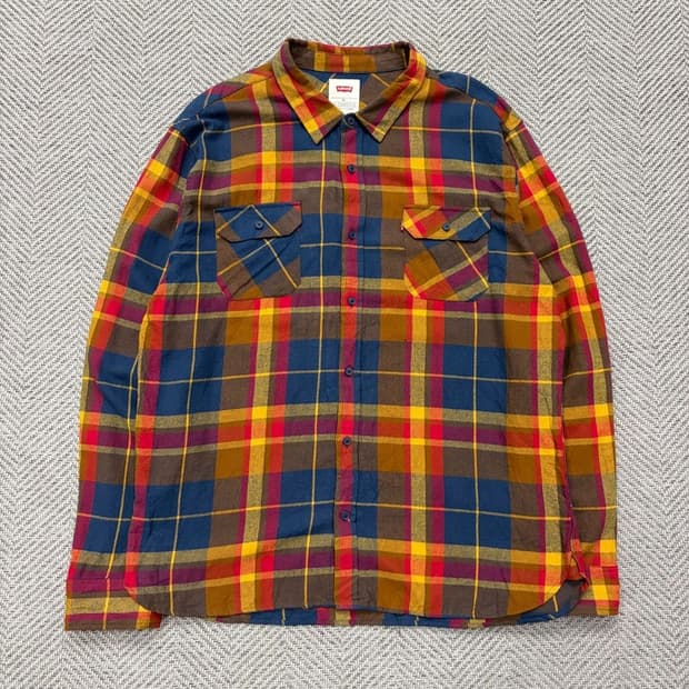 리바이스 체크셔츠 v1965