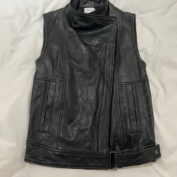Helmut Lang Leather Vest 