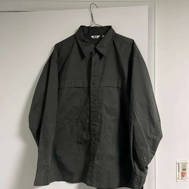 유니클로U 유틸리티 셔츠 L