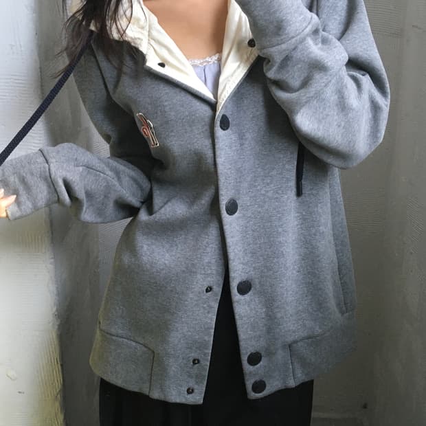 Moncler 몽클레르 그레노블 패딩 후드 스웻 셔츠 