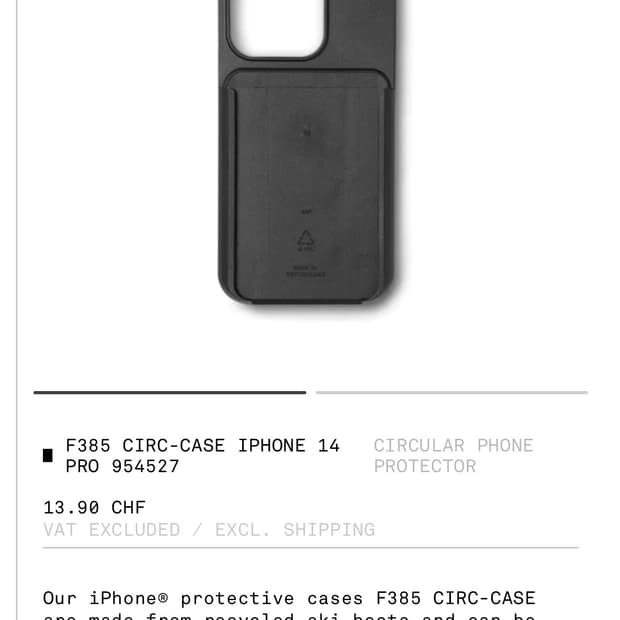 프라이탁 아이폰 14pro 케이스