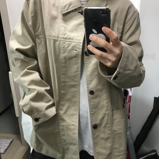 맥그리거 코튼 하프 자켓