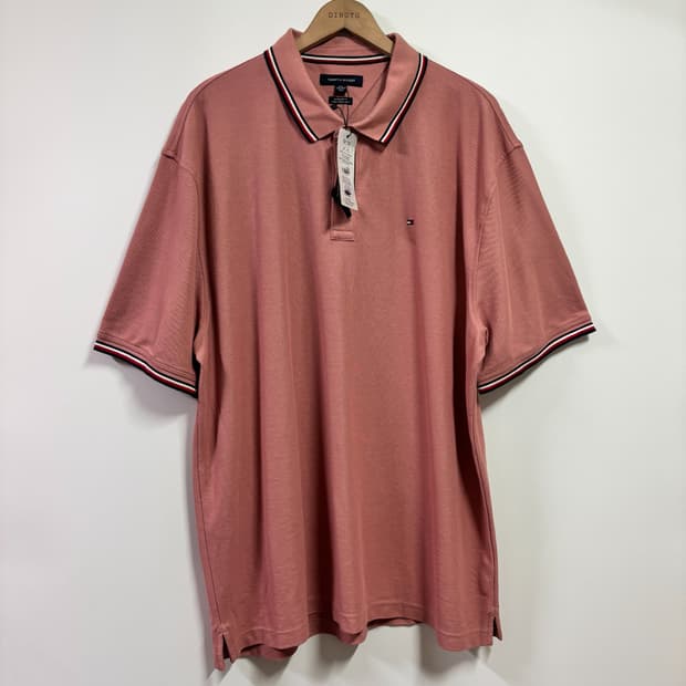 [3XL] 타미 힐피거 로고 폴로 카라티
