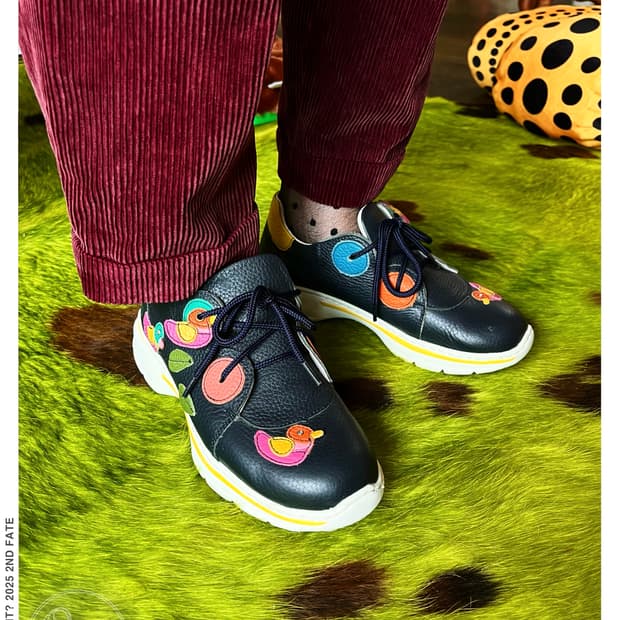 ESTACION Japan Native Leather Sneakers