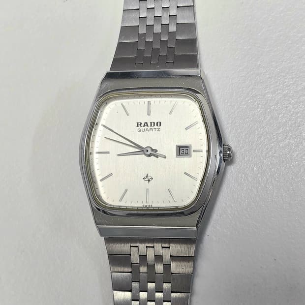 라도(Rado) 80's 711.9586.4 TV 케이스 헥사곤 워치