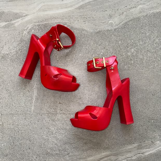 VivienneWestwoodXMelissa open toe sandal