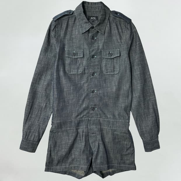 아페쎄 데님 원피스