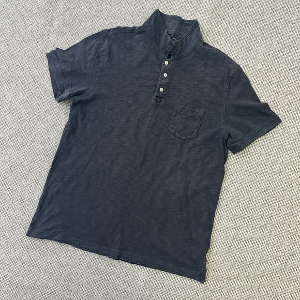 L 갭 워싱 폴로 셔츠 반팔 0416D