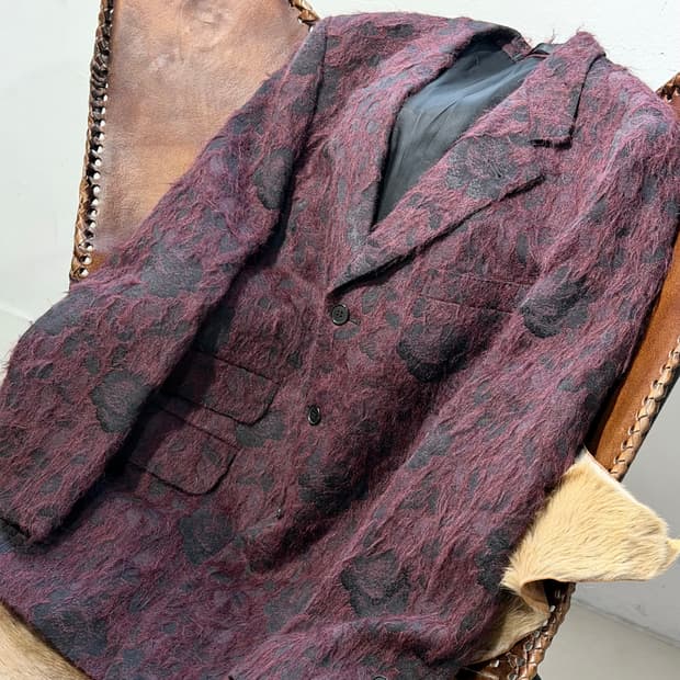 폴 스미스 브러시드 알파카 자켓