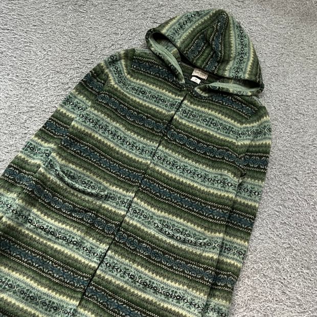 [우먼95] 폴로 진스 후드롱니트집업