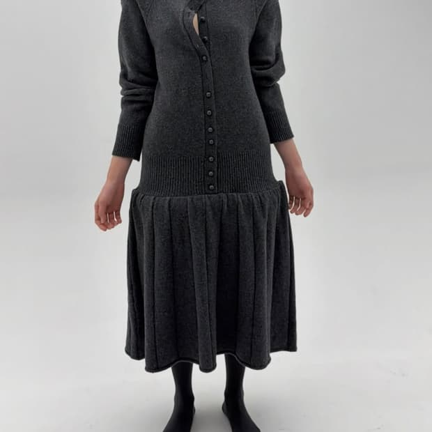 에옹쓰 eonts roof neatwear - charcoal