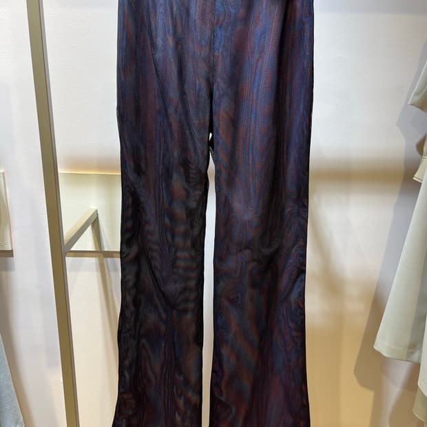 일본 메쉬 세미부츠컷팬츠