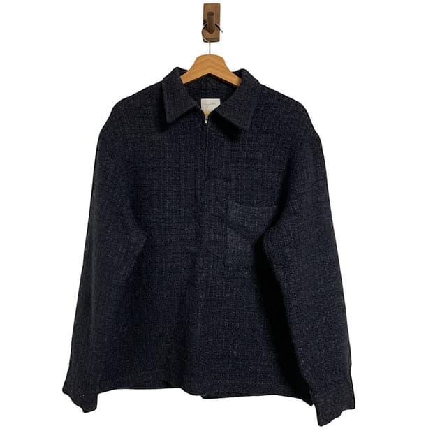 Youth 트위드 하프집업 M