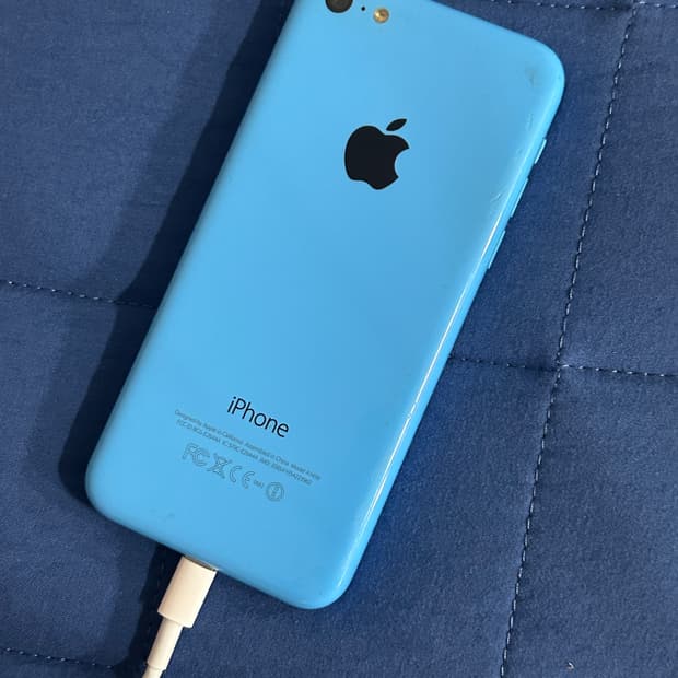 아이폰 5c 블루 32G