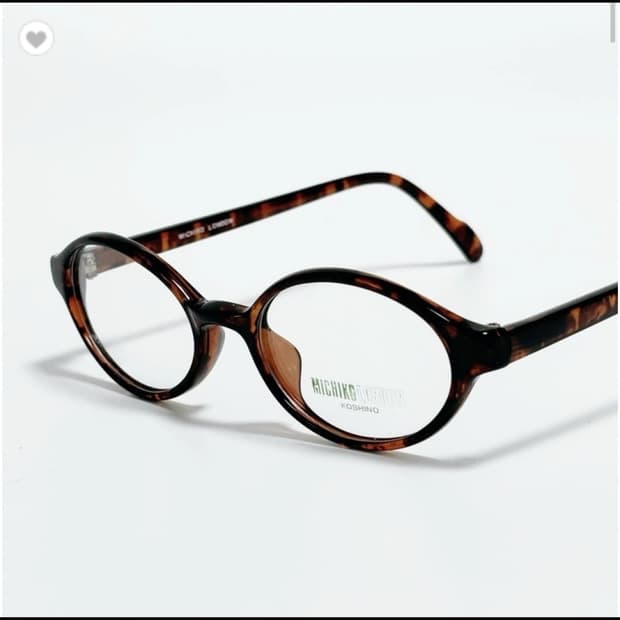 미치코런던 레오파드 블루라이트 차단 안경