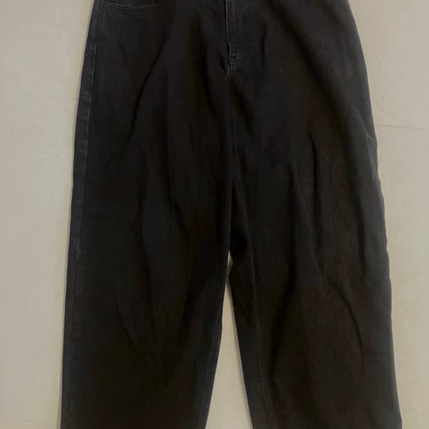 라브로스 데이지 블랙 팬츠