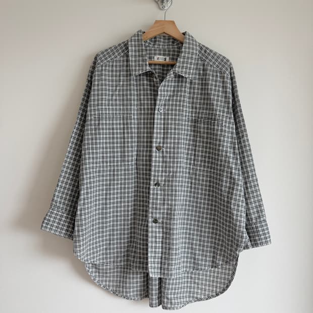 올드 이세이미야케(IS) 체크 셔츠(JAPAN)