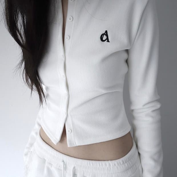 클라따 winter velour cardigan