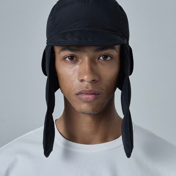 cold weather insulated cap (black)