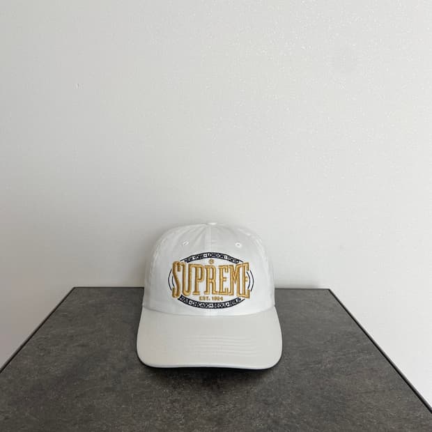 (OS) 슈프림 볼캡 모자 23FW 웜업 화이트