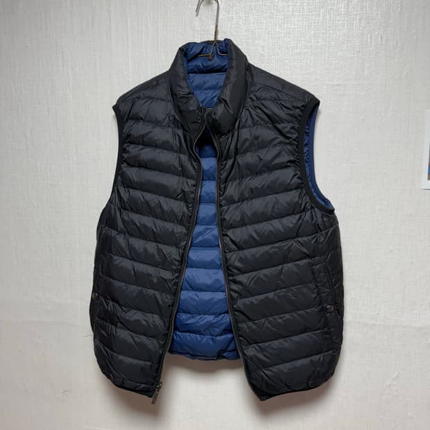 (100) 마시모두띠 다운 베스트 (양면, 리버시블) 패딩 조끼