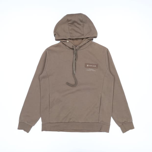 100 스노우피크 남성 후드 티셔츠 N7582