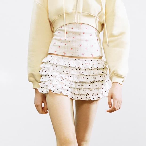 자라 도트프릴쇼츠 (도트프릴스커트) 