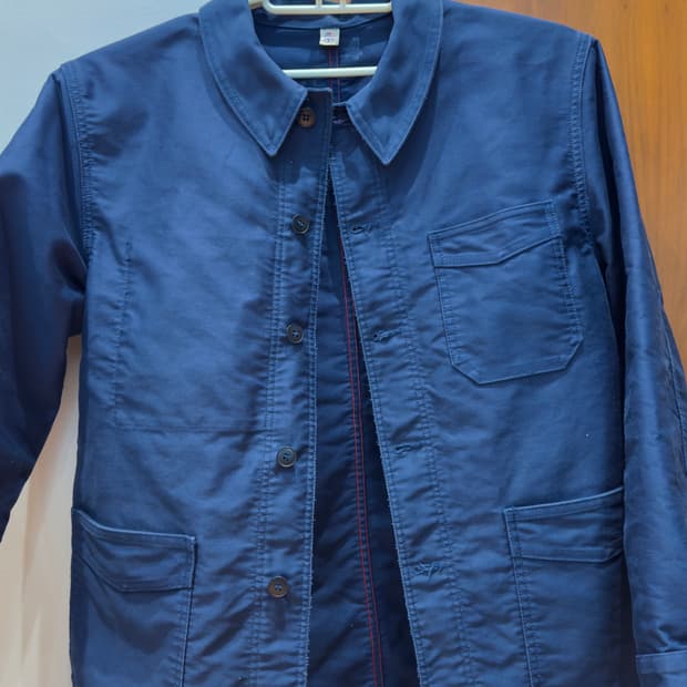 르 트라바이유 갈리스 몰스킨 프렌치 워크자켓