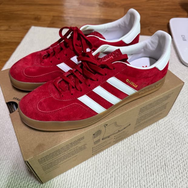 (280) 아디다스 가젤 인도어 스칼렛