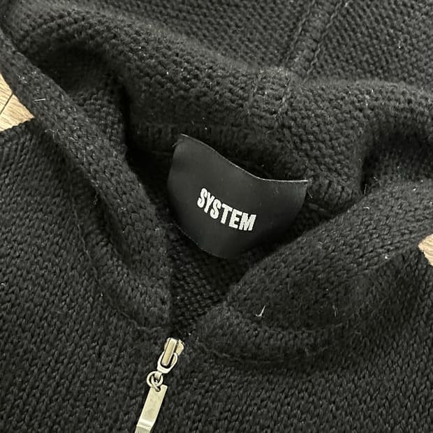 시스템 니트 후드