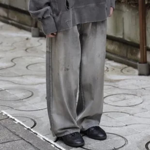 안셀름 에이징 페인터 팬츠