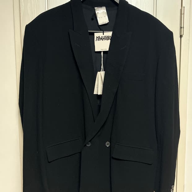 마리아노 더블브레스티드 울 블레이저 새제품