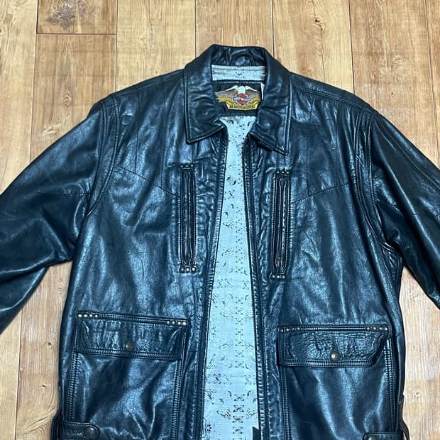 할리데이비슨 가죽자켓 L사이즈 팔아용~~