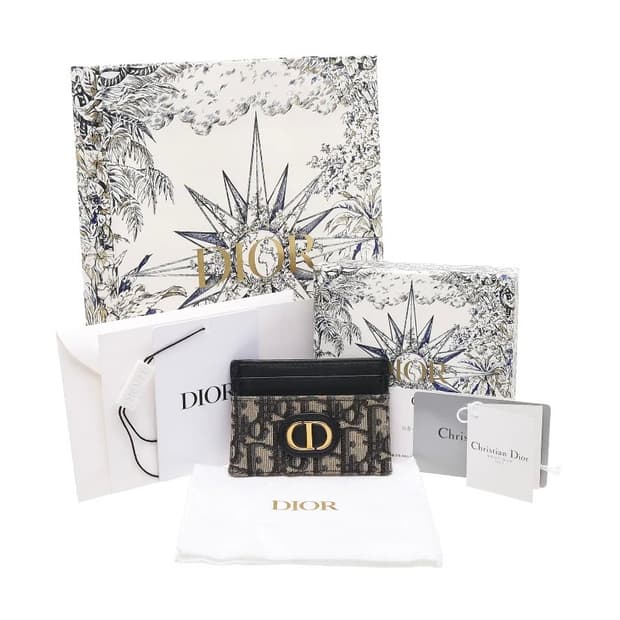 디올 30 몽테인 오블리크 카드지갑