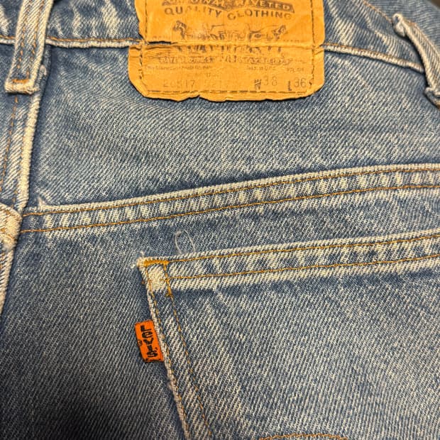 리바이스 오렌지탭 517