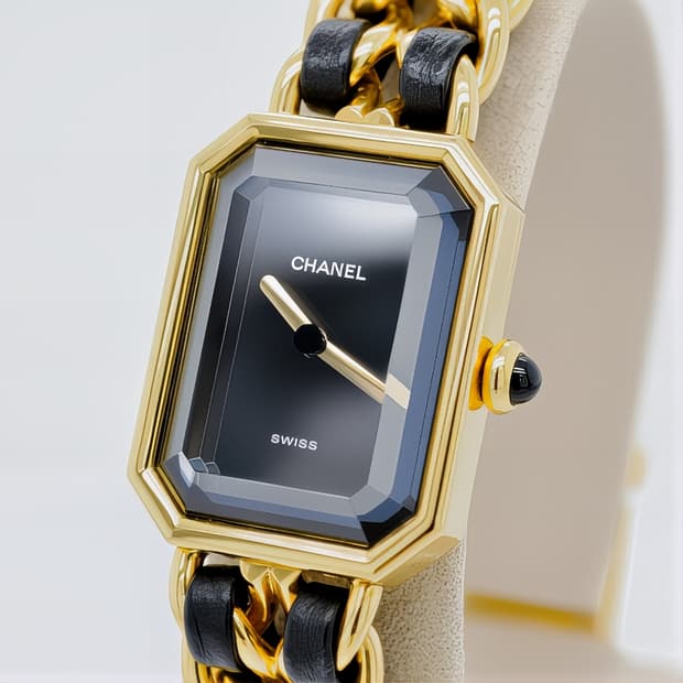 샤넬 CHANEL 프리미에르 라지(L) 중고명품 여성용 가죽 손목시계