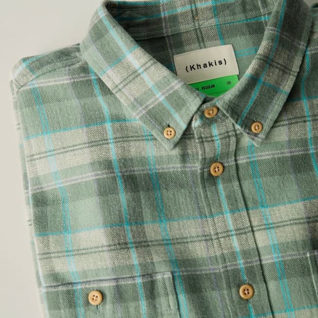 카키스 폴란넬 셔츠