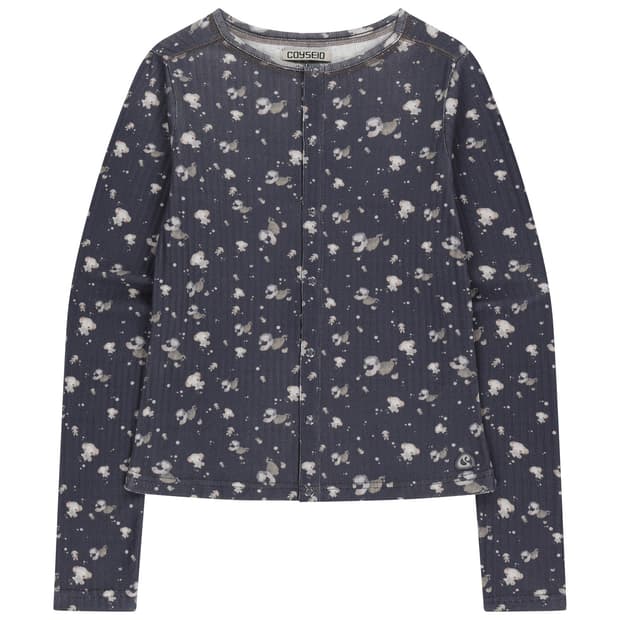 Cotton cuddle long sleeves navy
