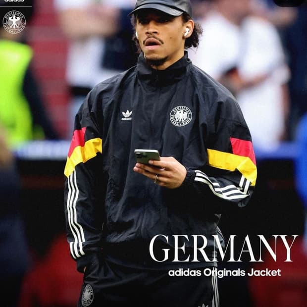 [M] 아디다스 오리지널스 독일 트랙탑 블랙