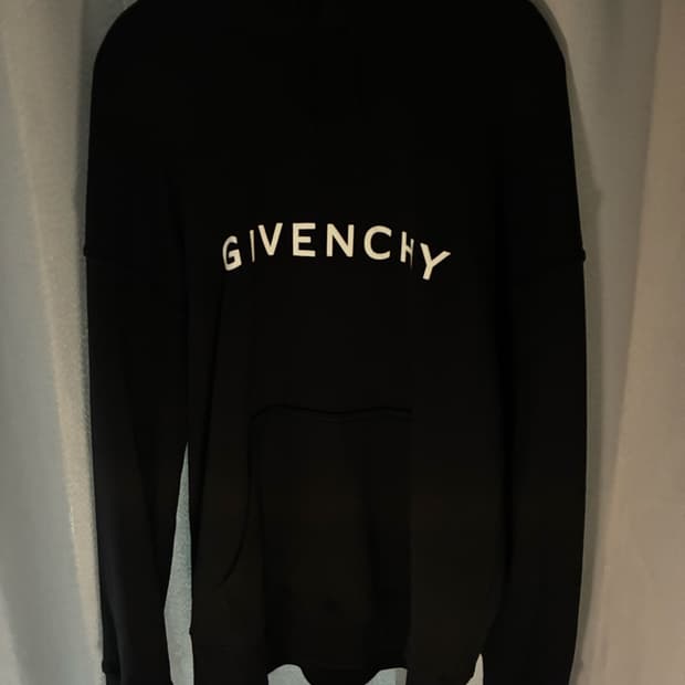 [XL] GIVENCHY 지방시 아키타입 멜턴 슬림핏 후드