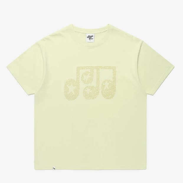 카비시 STAR NOTE SS TEE 옐로우 스타