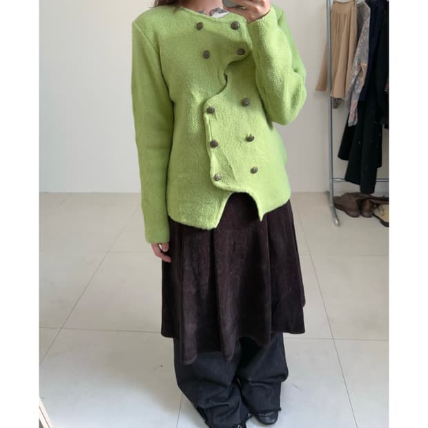 빈티지 니트 가디건