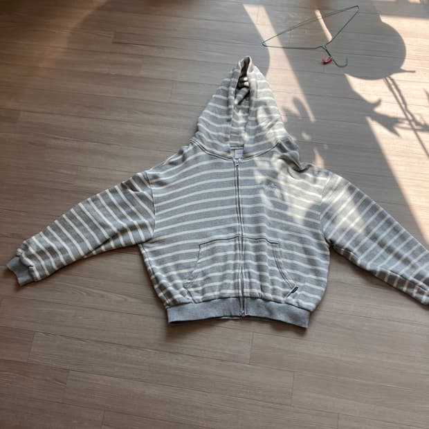 Urbanstoff 스트라이프 후드집업 